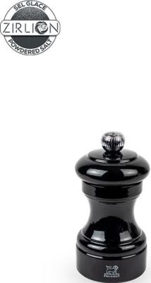 Moulin à sel PEUGEOT Bistro Bois Laqué Noir 10cm