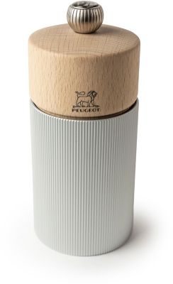 Moulin à sel PEUGEOT LINE aluminium naturel 12cm