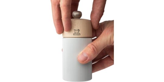 Moulin à sel PEUGEOT LINE aluminium naturel 12cm