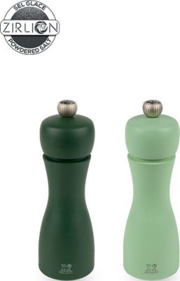 Duo moulins à poivre et sel PEUGEOT Tahiti Bois Eau 15cm