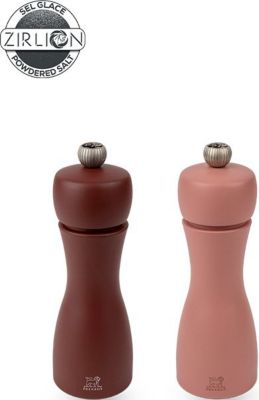 Duo moulins à poivre et sel PEUGEOT Tahiti Bois Terre 15cm