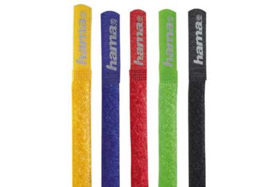 Range câble HAMA autoagrippant 215mm colorés