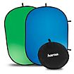 Pack Streamer HAMA Fond pliable 2 en 1 vert-bleu 150x200