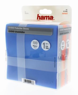 Hama Boîtier CD standard, lot de 5, Transparent / Boîtier vide
