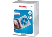 Boite à CD/DVD HAMA Standard DVD pack de 5Transparent
