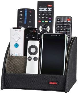 Socle de rangement HAMA pour télécommandes noir