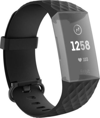 Bracelet HAMA pour Fitbit Charge 3/4, noir Bracelet HAMA pour Fitbit Charge 3/4, noir
