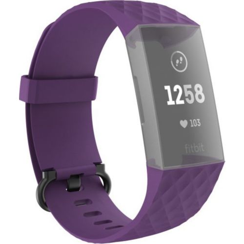 Charge 4 Blk + chargeur + bracelet bleu - Fitbit Charge 4