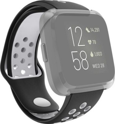 Bracelet HAMA sport Fitbit Versa 2/Versa (Lite), noir
