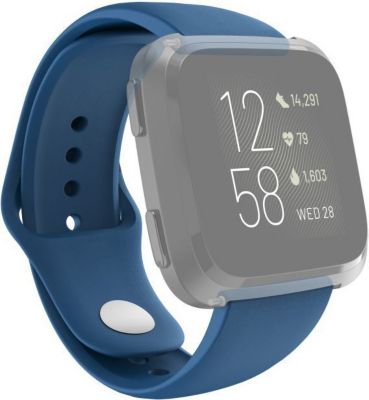 Bracelet HAMA Fitbit Versa 2/Versa(Lite), silic., bleu