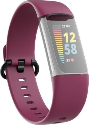 Bracelet HAMA pour Fitbit Charge 5, bordeaux