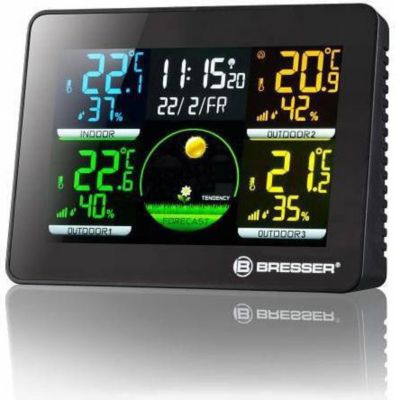 Station météo BRESSER Station météo avec thermomètre et hygrom
