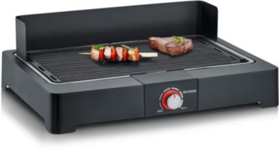Gril Barbecue Électrique De Table Severin Pg8567 2200 W Noir