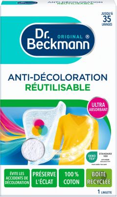 Dr. Beckmann Lingettes Anti-Décoloration Ultra Intense