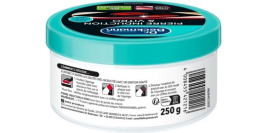 Pierre de nettoyage DR BECKMANN Pour induction & vitro