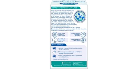 Nettoyant lave linge DR BECKMANN au citron