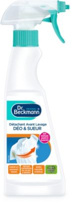 Détachant textile DR BECKMANN detachant avant lavage deodorant & sueur