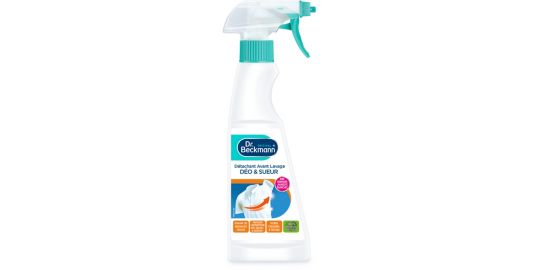 Détachant textile DR BECKMANN detachant avant lavage deodorant & sueur