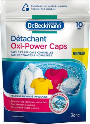 Détachant textile DR BECKMANN oxi-power x10 capsules