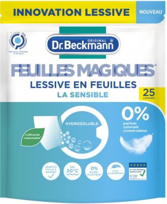 Lessive DR BECKMANN Feuilles Magiques La Sensible x25