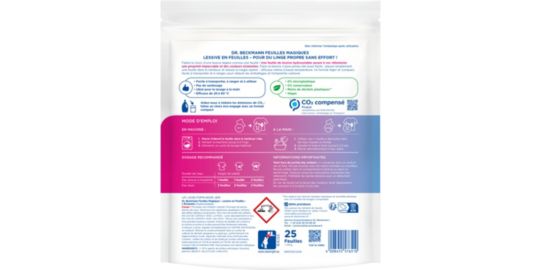 Lessive DR BECKMANN Feuilles Magiques - L