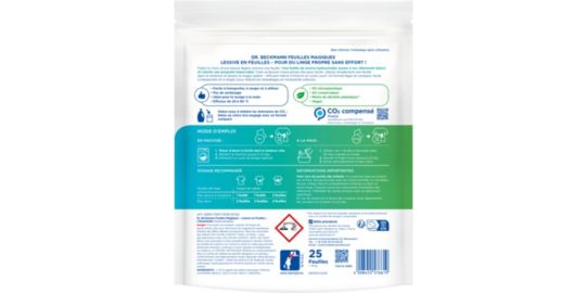 Lessive DR BECKMANN Feuilles magiques l