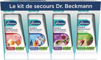 Détachant textile DR BECKMANN Kit de secours x8