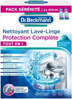 Nettoyant lave linge DR BECKMANN pour Lave linge Duo Pack