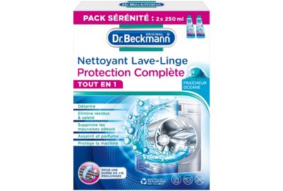 Nettoyant lave linge DR BECKMANN Protection Complète Duo Pack 2x250ml