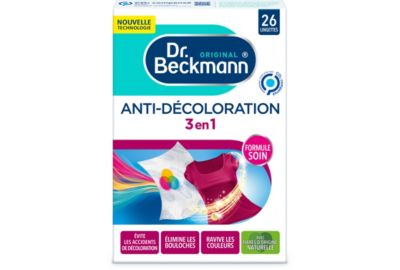 Lingettes DR BECKMANN Anti decoloration 3en1 x26