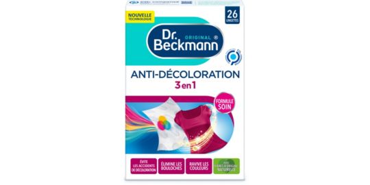 Lingettes DR BECKMANN Anti decoloration 3en1 x26