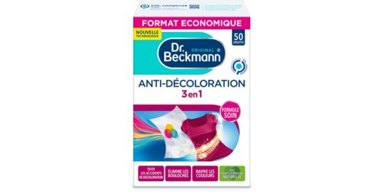 Lingettes DR BECKMANN Anti-décoloration 3en1 x50