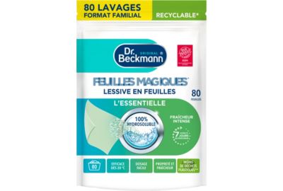 Lessive DR BECKMANN en feuilles L