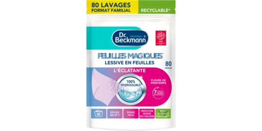 Lessive DR BECKMANN en feuilles L