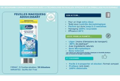 Adoucissant DR BECKMANN Souffle d