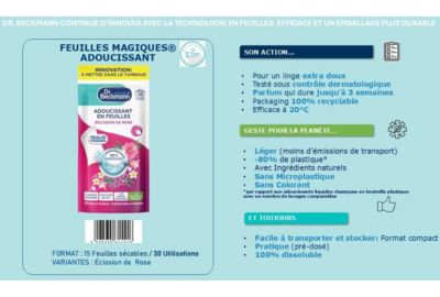 Adoucissant DR BECKMANN Eclosion de rose x30