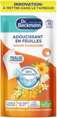 Adoucissant DR BECKMANN Rayon d'orchidee x30
