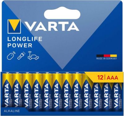 Pile rechargeable VARTA Alkaline AAA 1.5V High Energy