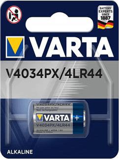 Kit de remplacement VARTA pile 4lr44 alcaline varta 6v