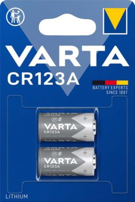 Pile VARTA Piles lihium 3V CR123A VARTA (Lot de 2)