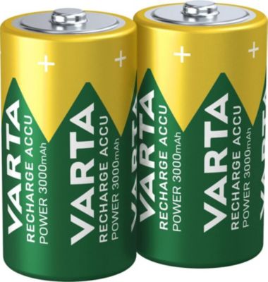 Pile rechargeable VARTA avec Technologie NiMH Rechargeable 3000