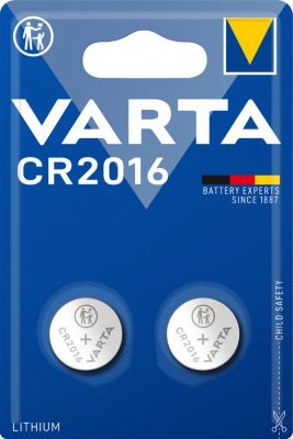Rangement VARTA CR2016 x2