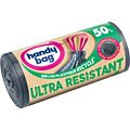 Sac poubelle HANDY BAG Ultra résistant 50L - 1 rouleau 10 sacs