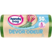 Sac poubelle HANDY BAG 50L 1 rouleau 8 sacs - Devor Odeur