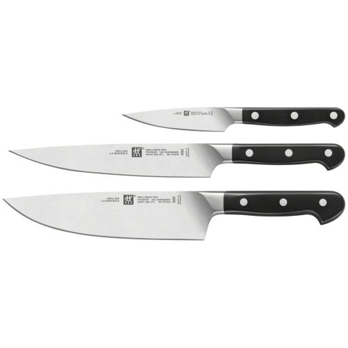 Set de trois couteaux ZWILLING - Personnalisé avec une gravure LASER