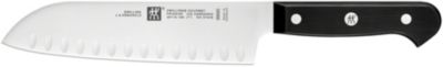 Couteau japonais ZWILLING Gourmet santoku avec alveoles 18 cm
