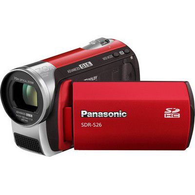 Caméscope espion PANASONIC Pack S26 rouge (+SD 2 Go) Reconditionné