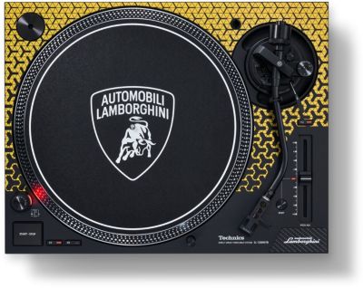 Platine vinyle TECHNICS SL-1200MP7 Edition Lamborghini Jaune