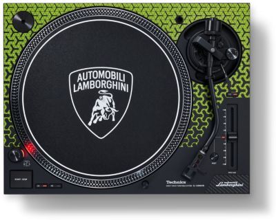 Platine vinyle TECHNICS SL-1200MP7 Edition Lamborghini Vert