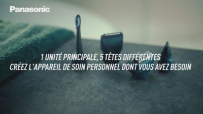 Voir la vidéo pour Tondeuse multi usages PANASONIC Multishape XSHAPE SEASON